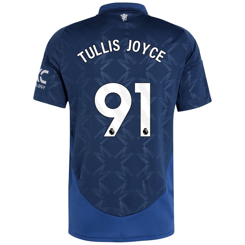 Kinderen Phallon Tullis-Joyce #91 Indigo Uitshirt Uittenue 2024/25 T-Shirt