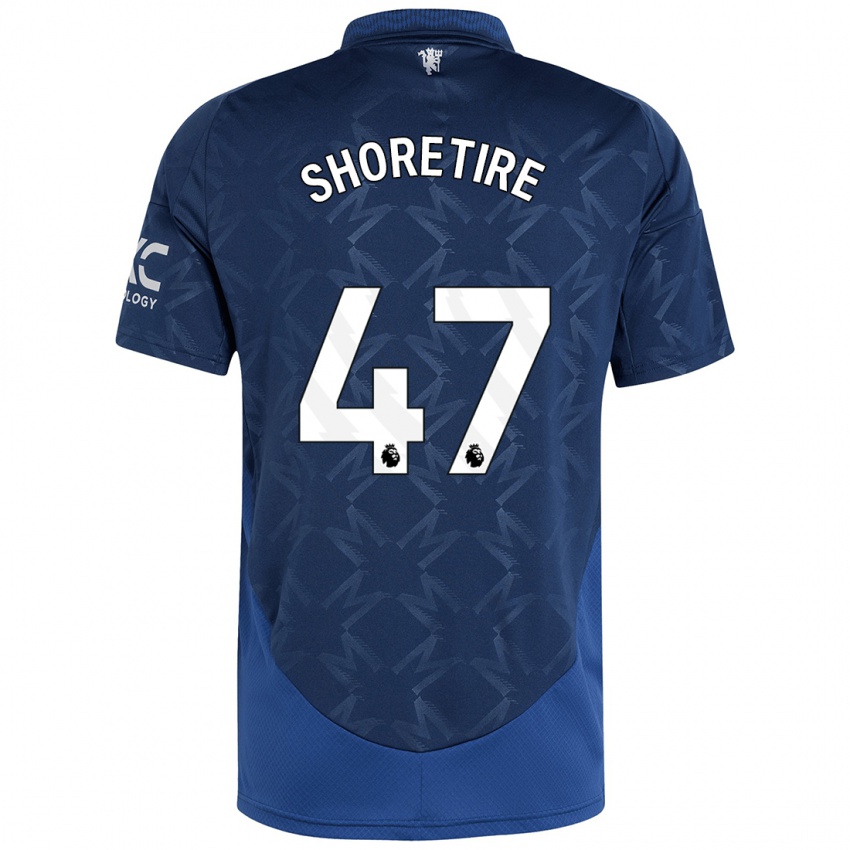 Kinderen Shola Shoretire #47 Indigo Uitshirt Uittenue 2024/25 T-Shirt