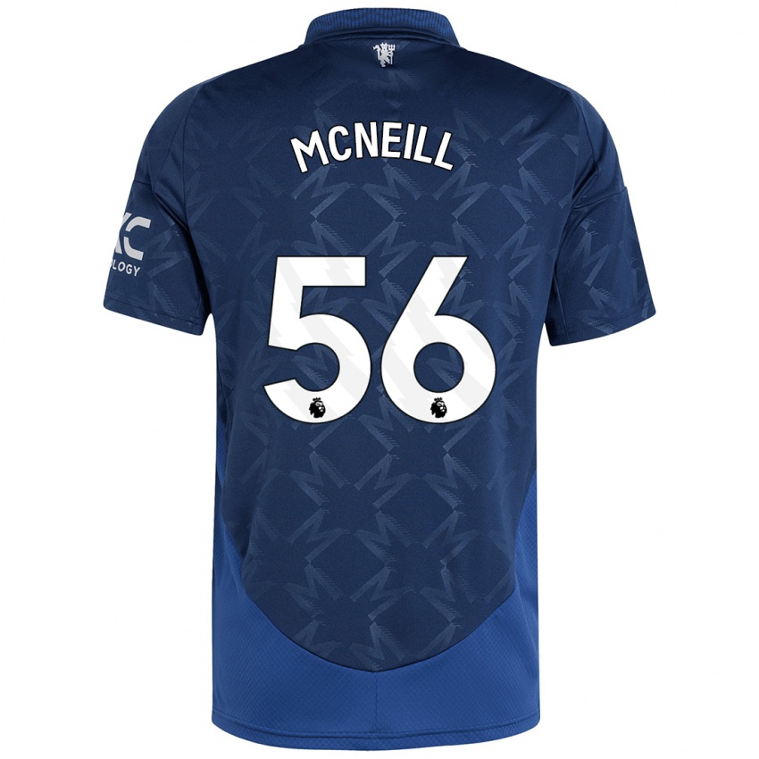 Kinderen Charlie Mcneill #56 Indigo Uitshirt Uittenue 2024/25 T-Shirt