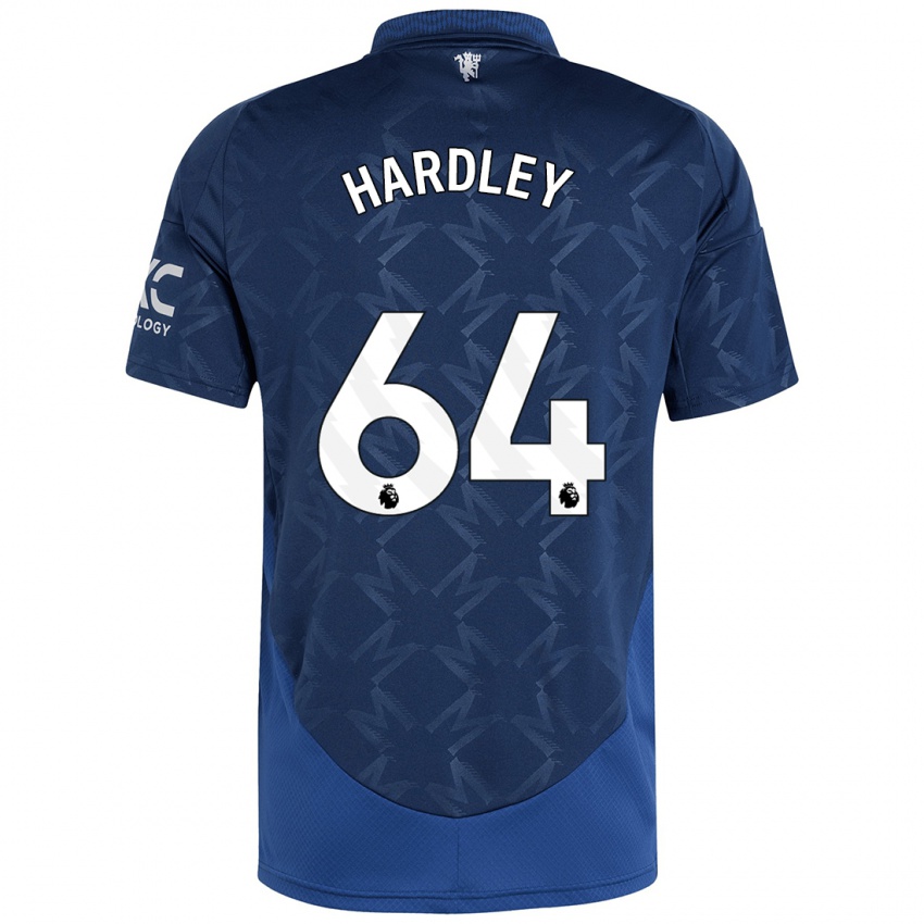 Kinderen Bjorn Hardley #64 Indigo Uitshirt Uittenue 2024/25 T-Shirt