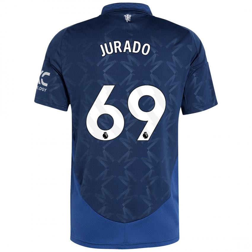 Kinderen Marc Jurado #69 Indigo Uitshirt Uittenue 2024/25 T-Shirt