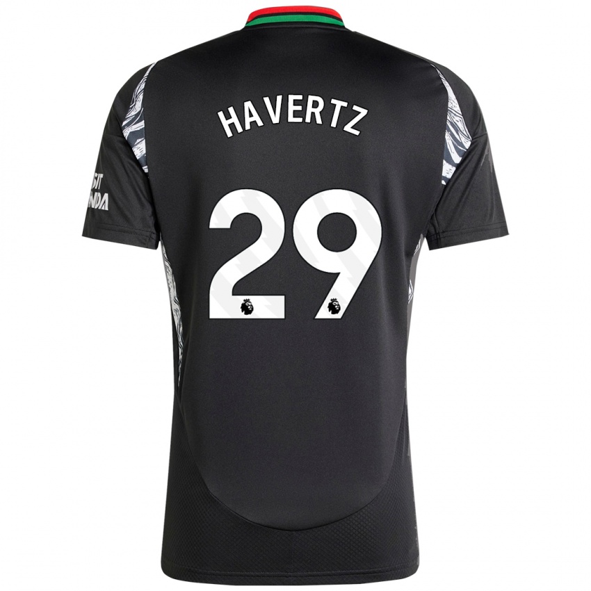 Kinderen Kai Havertz #29 Zwart Uitshirt Uittenue 2024/25 T-Shirt