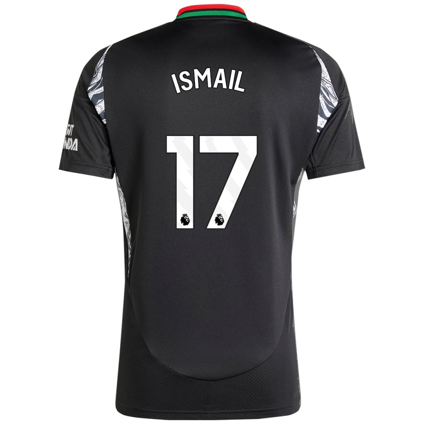 Kinderen Cam'ron Ismail #17 Zwart Uitshirt Uittenue 2024/25 T-Shirt