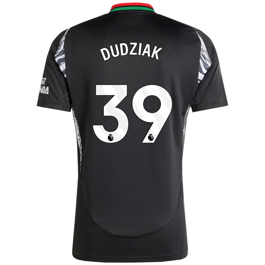 Kinderen Harrison Dudziak #39 Zwart Uitshirt Uittenue 2024/25 T-Shirt