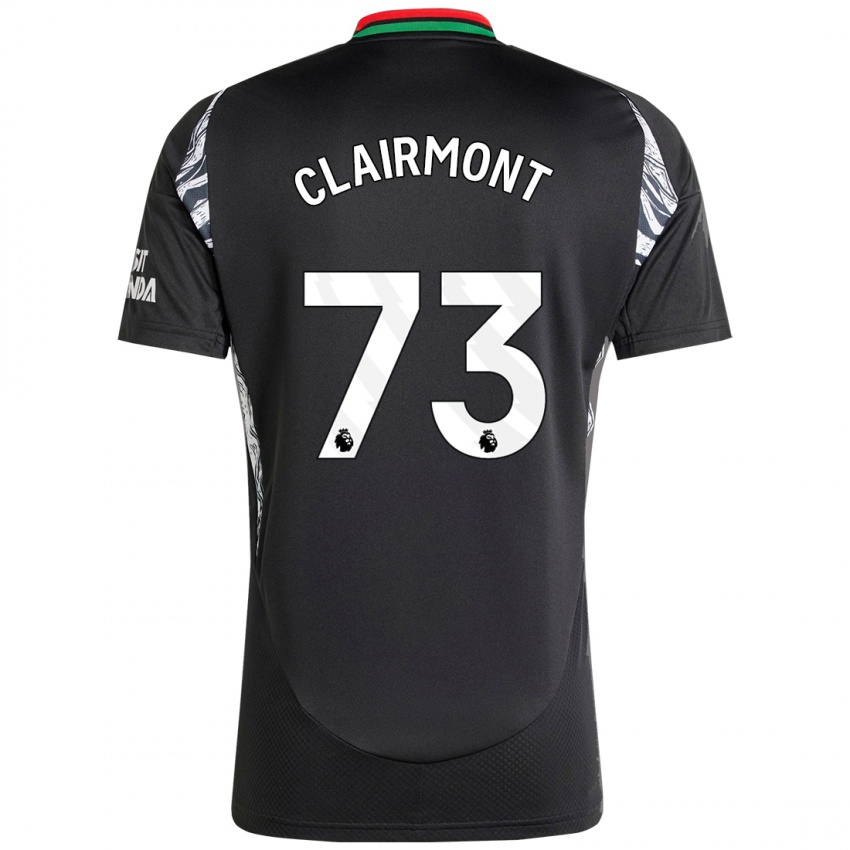 Kinderen Reece Clairmont #73 Zwart Uitshirt Uittenue 2024/25 T-Shirt