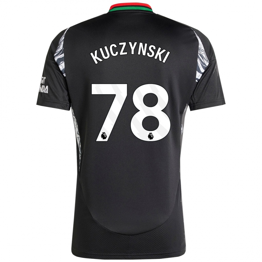 Kinderen Max Kuczynski #78 Zwart Uitshirt Uittenue 2024/25 T-Shirt