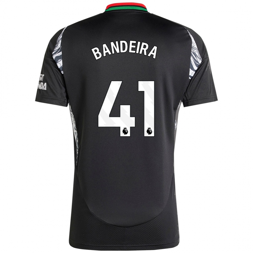 Kinderen Mauro Bandeira #41 Zwart Uitshirt Uittenue 2024/25 T-Shirt