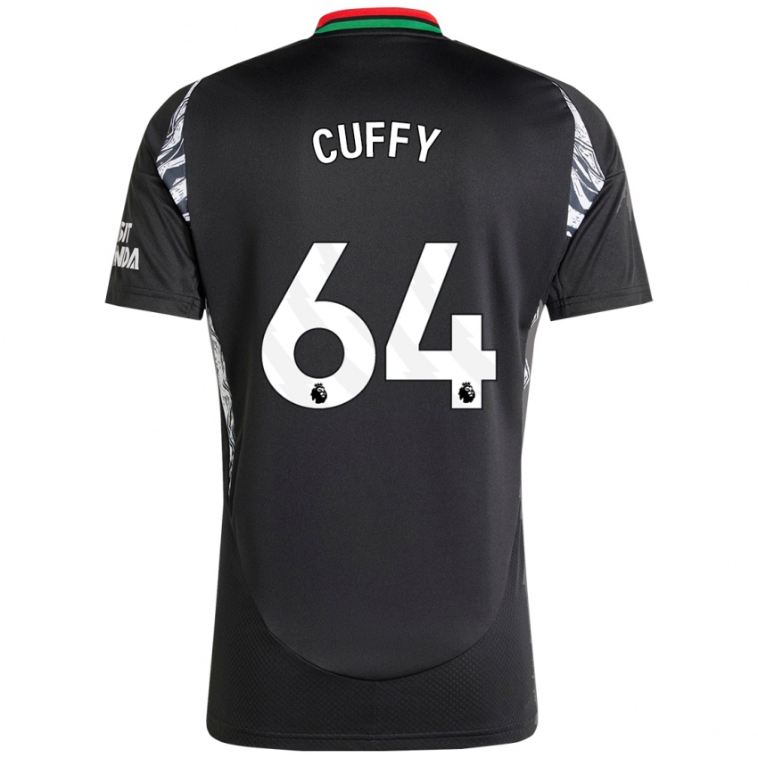 Kinderen Brooke Norton Cuffy #64 Zwart Uitshirt Uittenue 2024/25 T-Shirt