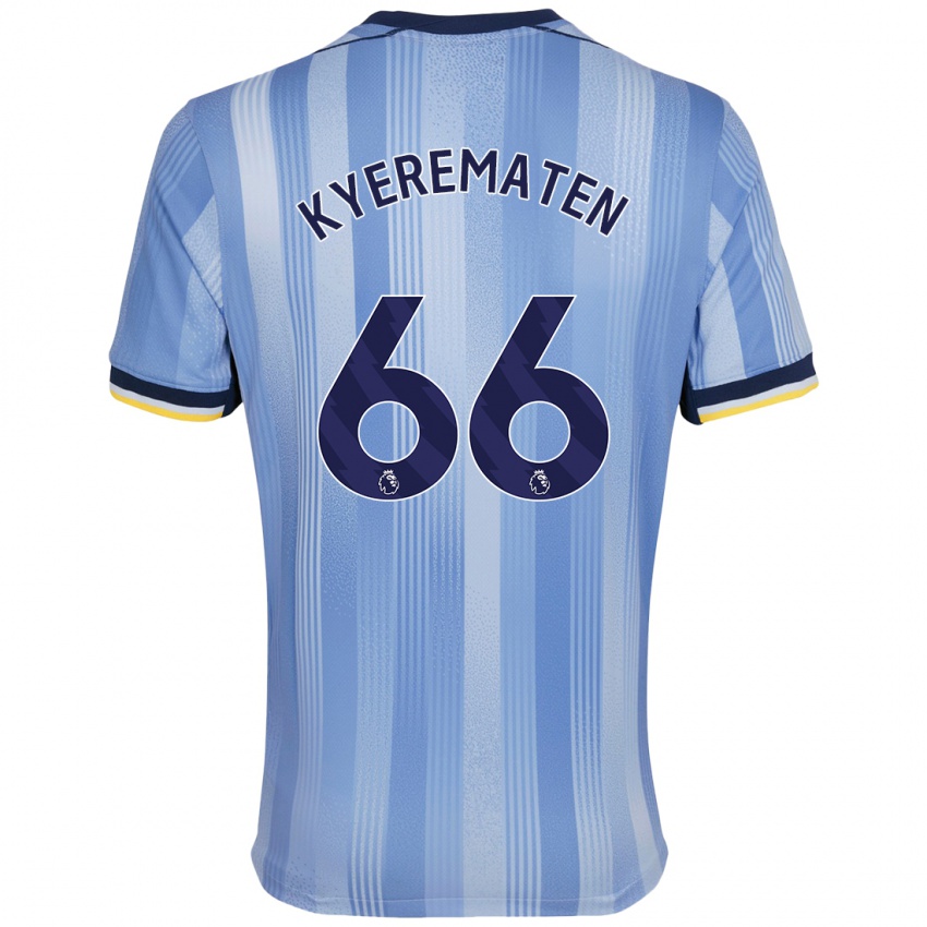 Kinderen Rio Kyerematen #66 Lichtblauw Uitshirt Uittenue 2024/25 T-Shirt