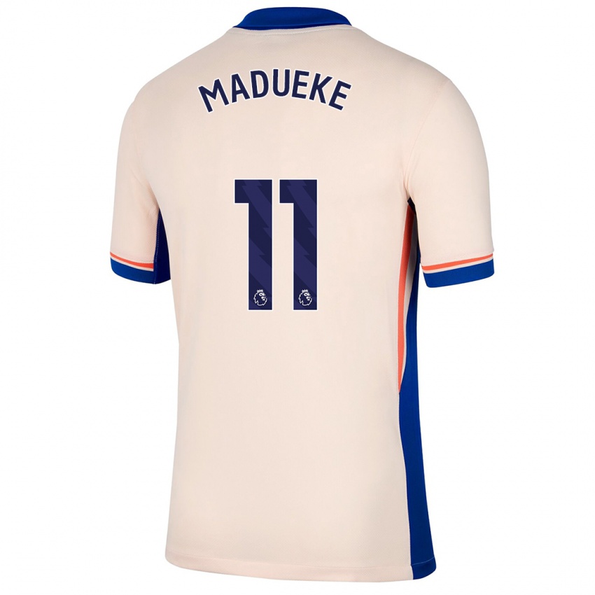 Kinderen Noni Madueke #11 Lichtbeige Uitshirt Uittenue 2024/25 T-Shirt