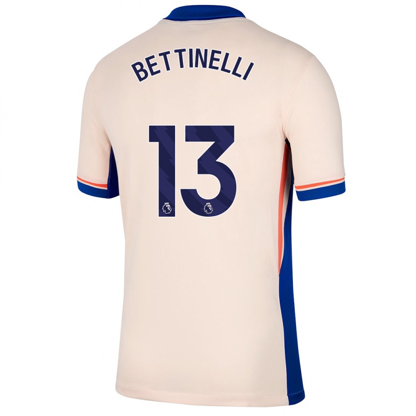 Kinderen Marcus Bettinelli #13 Lichtbeige Uitshirt Uittenue 2024/25 T-Shirt