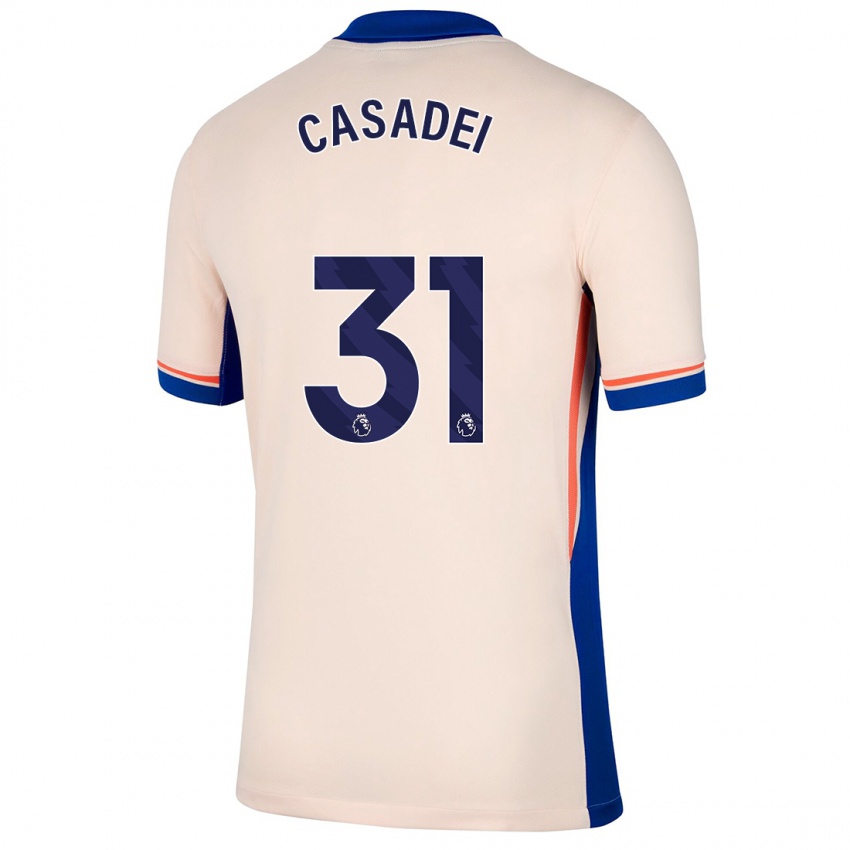 Kinderen Cesare Casadei #31 Lichtbeige Uitshirt Uittenue 2024/25 T-Shirt