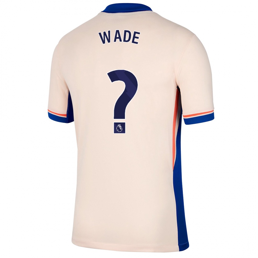 Kinderen Shaun Wade #0 Lichtbeige Uitshirt Uittenue 2024/25 T-Shirt