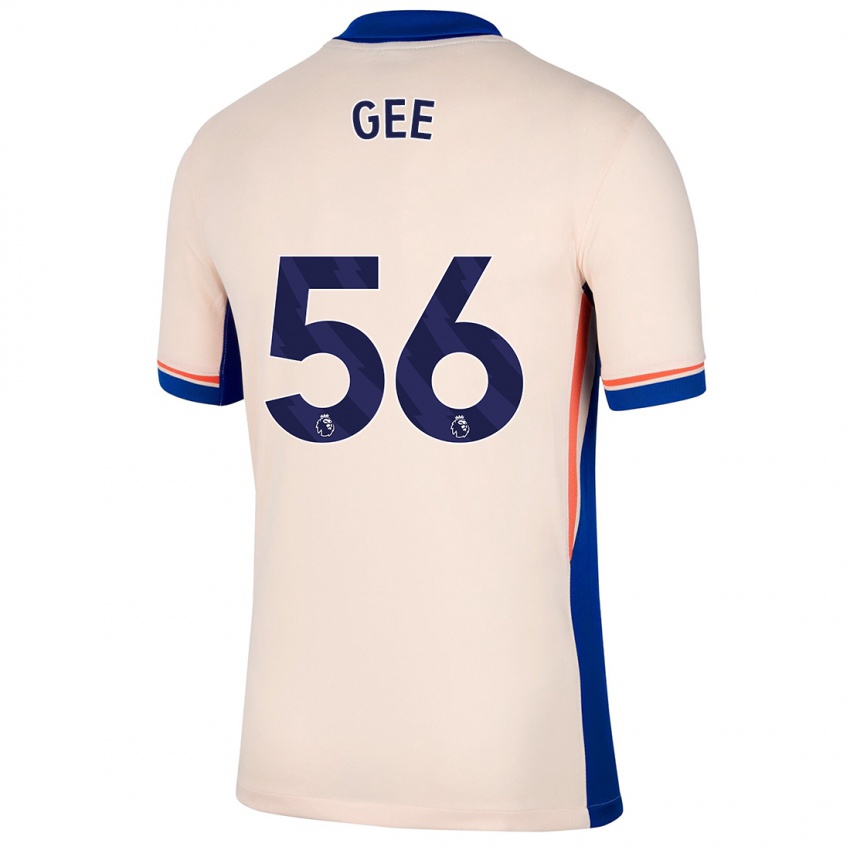 Kinderen Billy Gee #56 Lichtbeige Uitshirt Uittenue 2024/25 T-Shirt