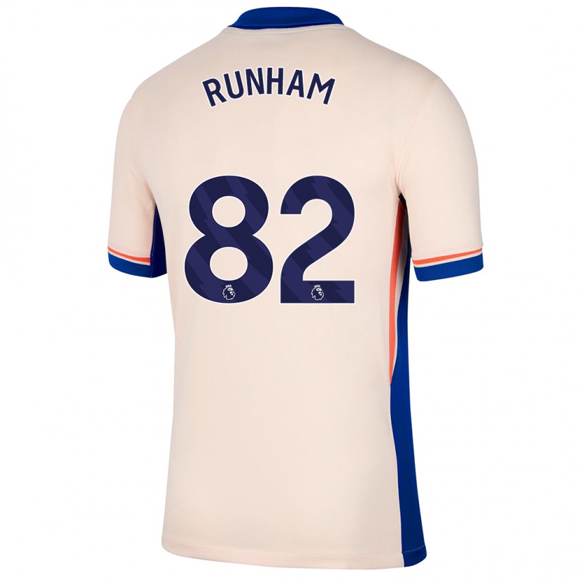 Kinderen Frankie Runham #82 Lichtbeige Uitshirt Uittenue 2024/25 T-Shirt