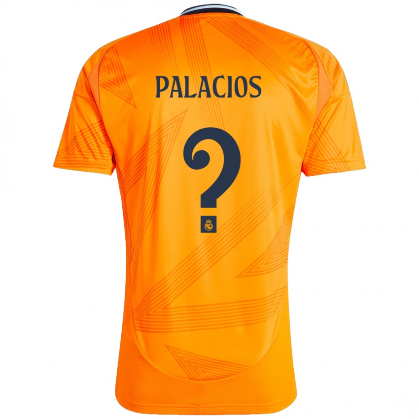 Kinderen Cesar Palacios #0 Oranje Uitshirt Uittenue 2024/25 T-Shirt