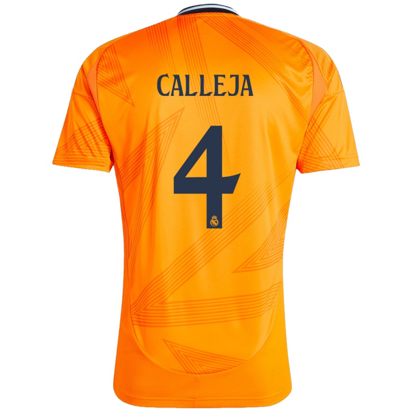 Kinderen Jaime Calleja #4 Oranje Uitshirt Uittenue 2024/25 T-Shirt