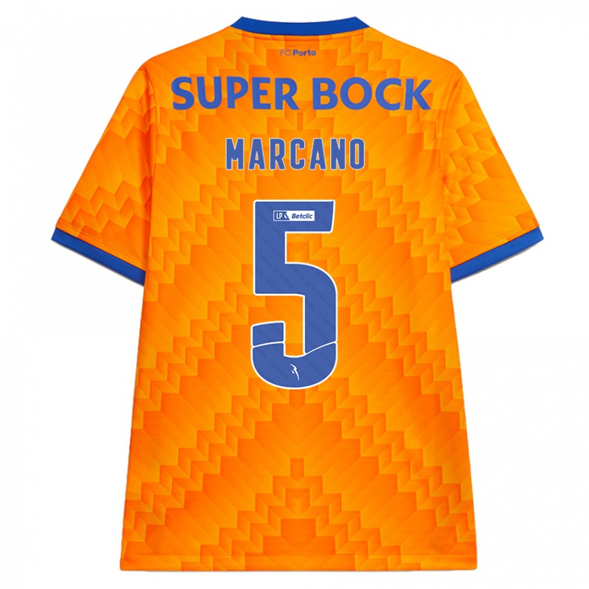 Kinderen Ivan Marcano #5 Oranje Uitshirt Uittenue 2024/25 T-Shirt