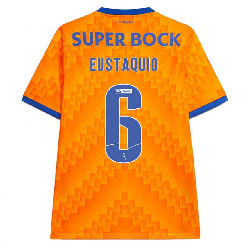 Kinderen Stephen Eustaquio #6 Oranje Uitshirt Uittenue 2024/25 T-Shirt