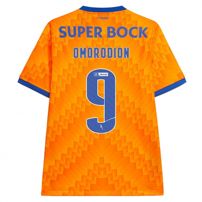 Kinderen Samu Omorodion #9 Oranje Uitshirt Uittenue 2024/25 T-Shirt