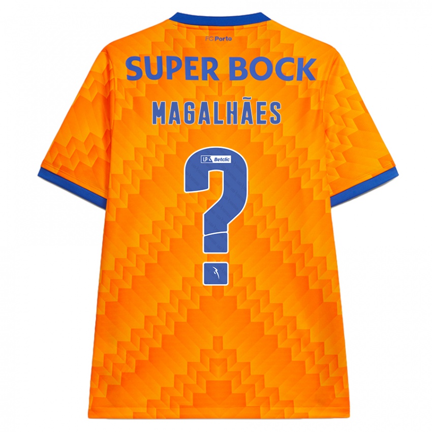 Kinderen Rafael Magalhães #0 Oranje Uitshirt Uittenue 2024/25 T-Shirt