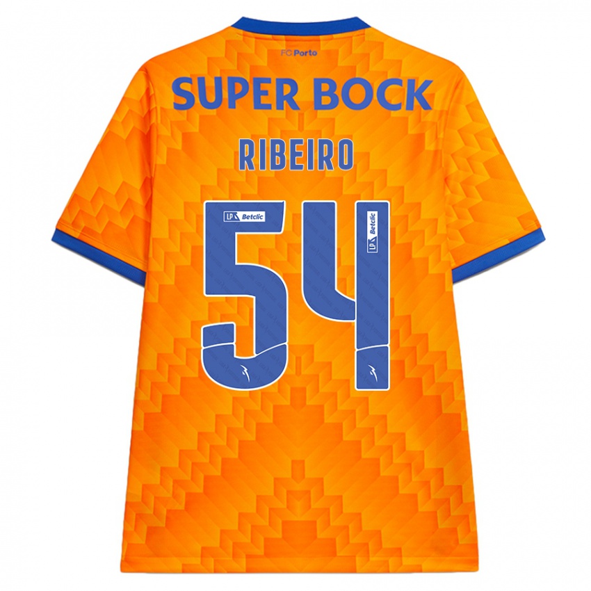 Kinderen António Ribeiro #54 Oranje Uitshirt Uittenue 2024/25 T-Shirt