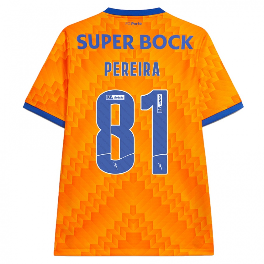 Kinderen Martim Pereira #81 Oranje Uitshirt Uittenue 2024/25 T-Shirt