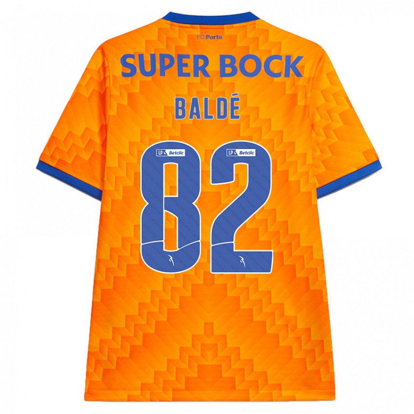 Kinderen Alfa Baldé #82 Oranje Uitshirt Uittenue 2024/25 T-Shirt