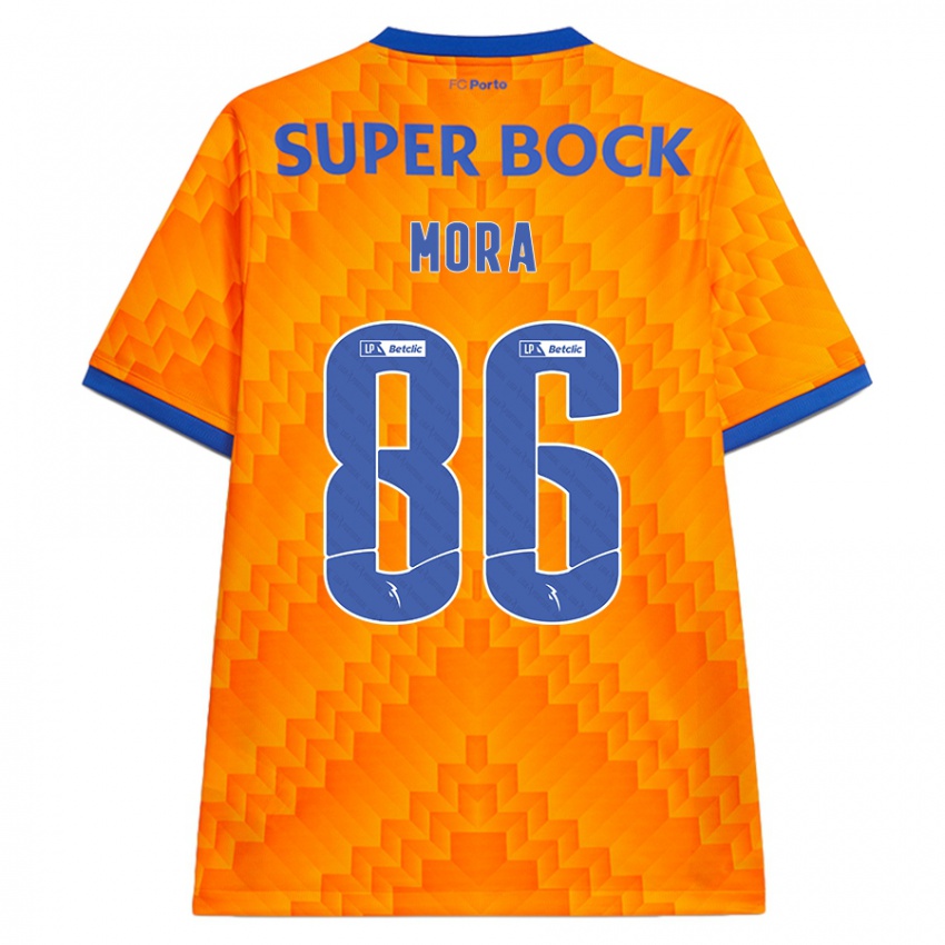 Kinderen Rodrigo Mora #86 Oranje Uitshirt Uittenue 2024/25 T-Shirt