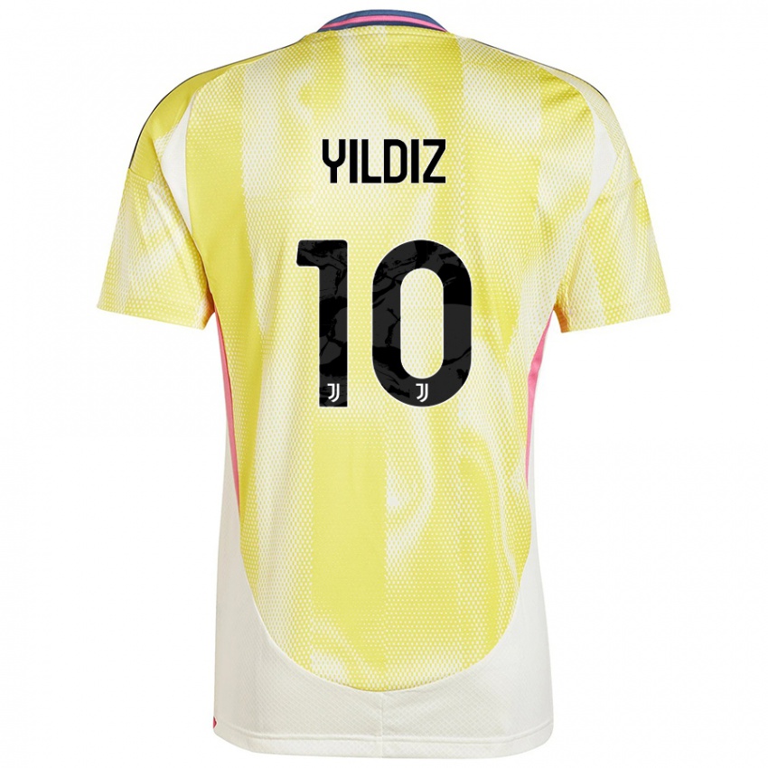 Kinderen Kenan Yildiz #10 Zonnig Geel Uitshirt Uittenue 2024/25 T-Shirt