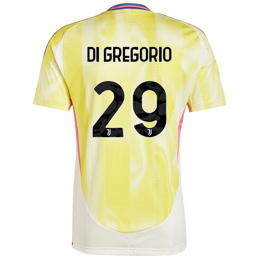 Kinderen Michele Di Gregorio #29 Zonnig Geel Uitshirt Uittenue 2024/25 T-Shirt