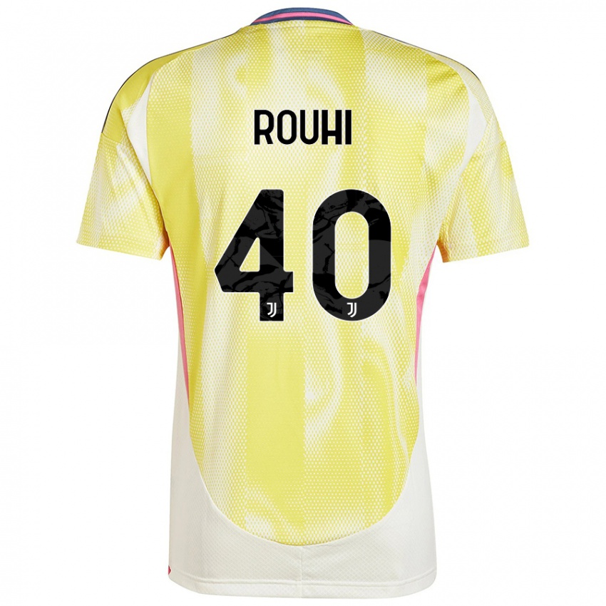 Kinderen Jonas Rouhi #40 Zonnig Geel Uitshirt Uittenue 2024/25 T-Shirt