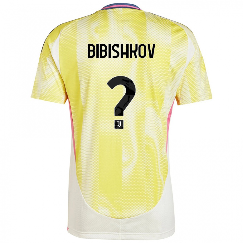 Kinderen Marsel Bibishkov #0 Zonnig Geel Uitshirt Uittenue 2024/25 T-Shirt