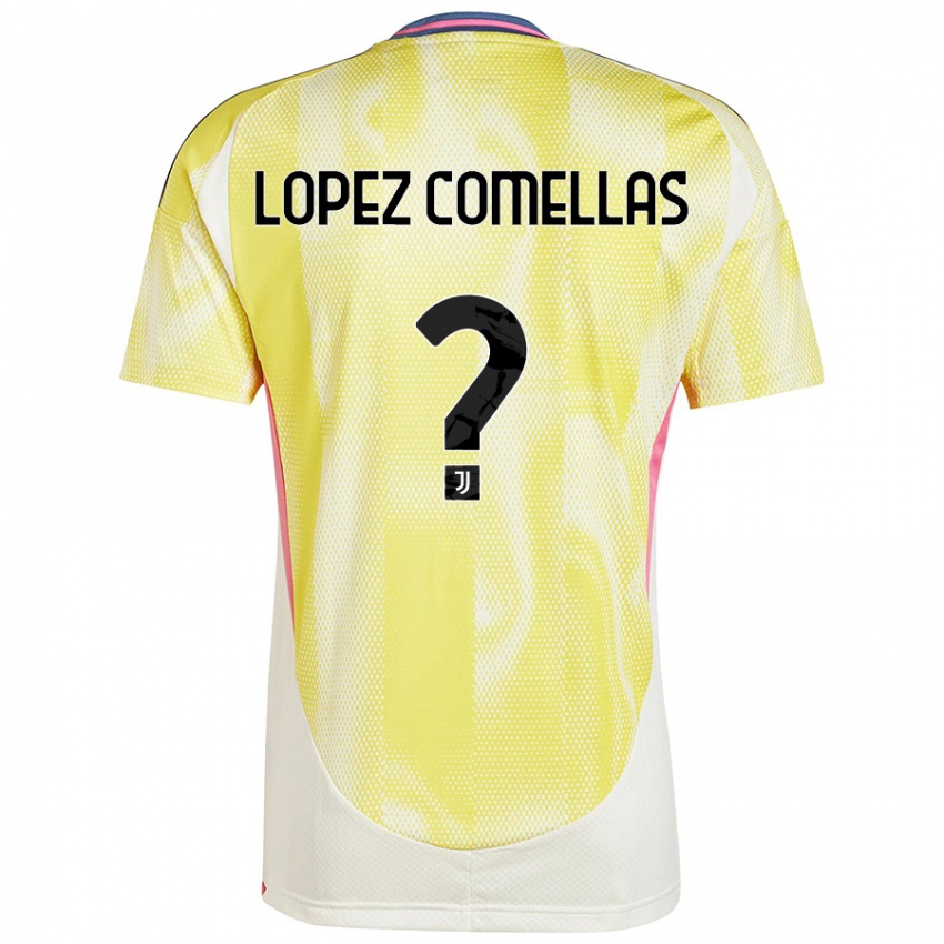 Kinderen Ivan Lopez Comellas #0 Zonnig Geel Uitshirt Uittenue 2024/25 T-Shirt