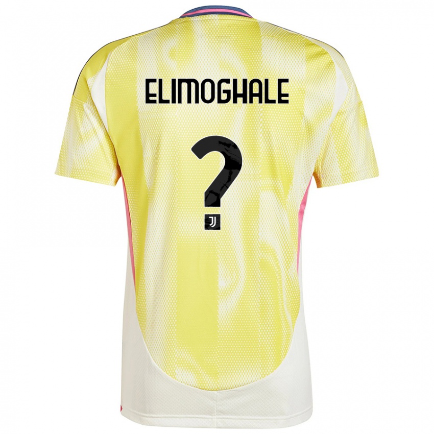 Kinderen Destiny Elimoghale #0 Zonnig Geel Uitshirt Uittenue 2024/25 T-Shirt