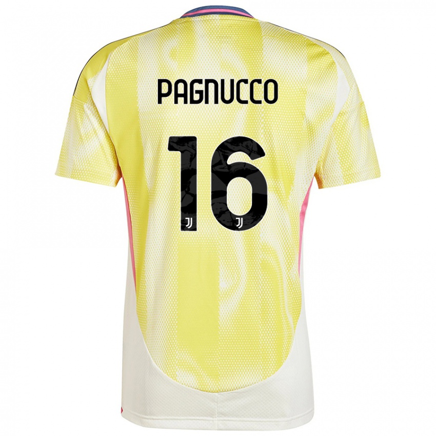 Kinderen Filippo Pagnucco #16 Zonnig Geel Uitshirt Uittenue 2024/25 T-Shirt