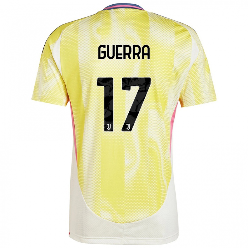 Kinderen Simone Guerra #17 Zonnig Geel Uitshirt Uittenue 2024/25 T-Shirt