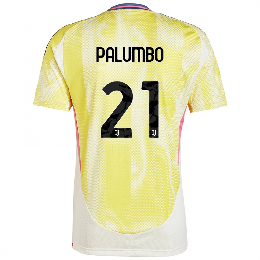 Kinderen Martin Palumbo #21 Zonnig Geel Uitshirt Uittenue 2024/25 T-Shirt