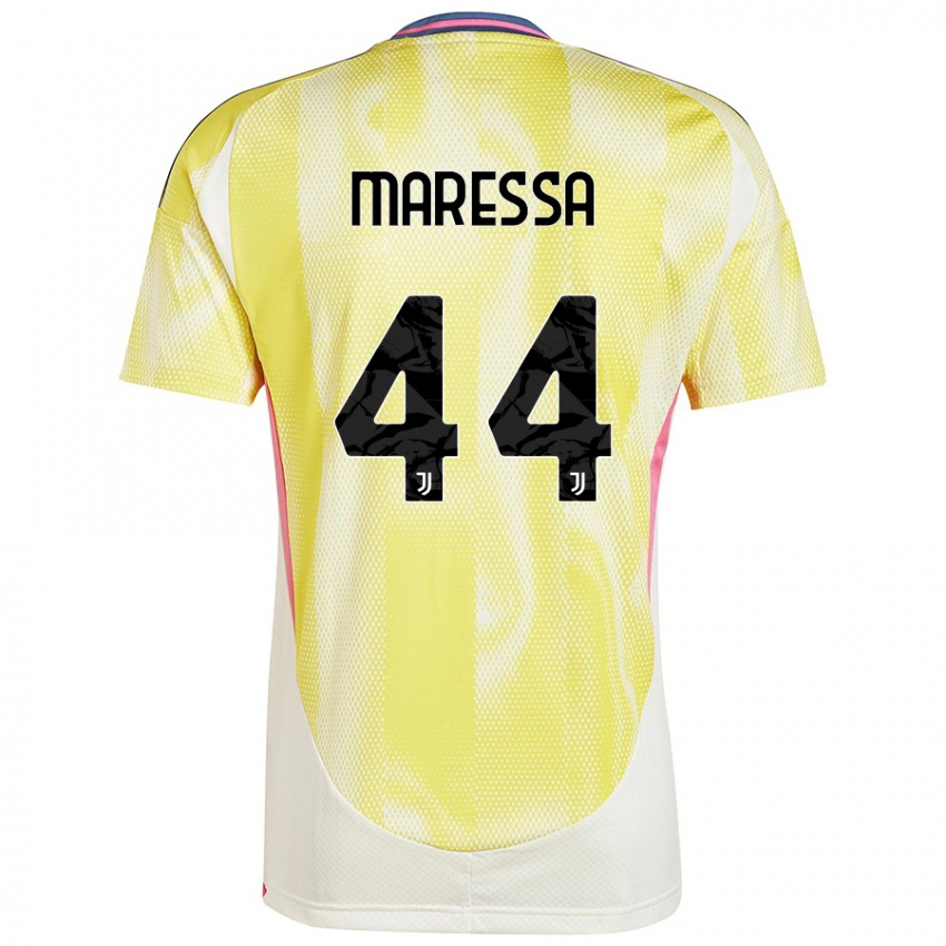 Kinderen Tommaso Maressa #44 Zonnig Geel Uitshirt Uittenue 2024/25 T-Shirt