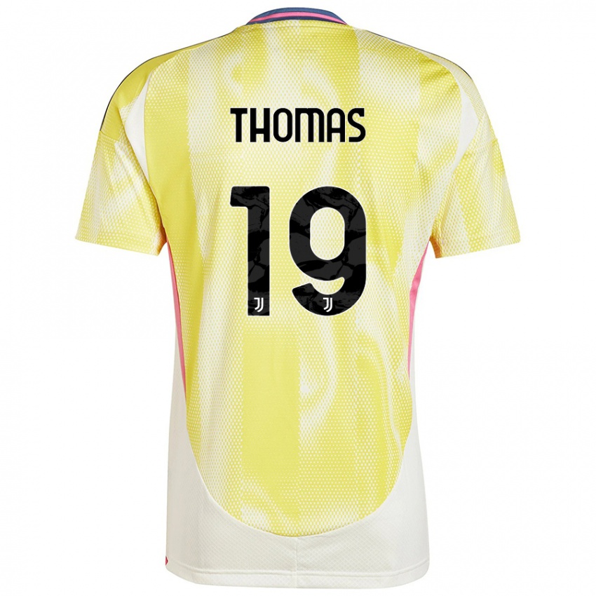 Kinderen Lindsey Thomas #19 Zonnig Geel Uitshirt Uittenue 2024/25 T-Shirt