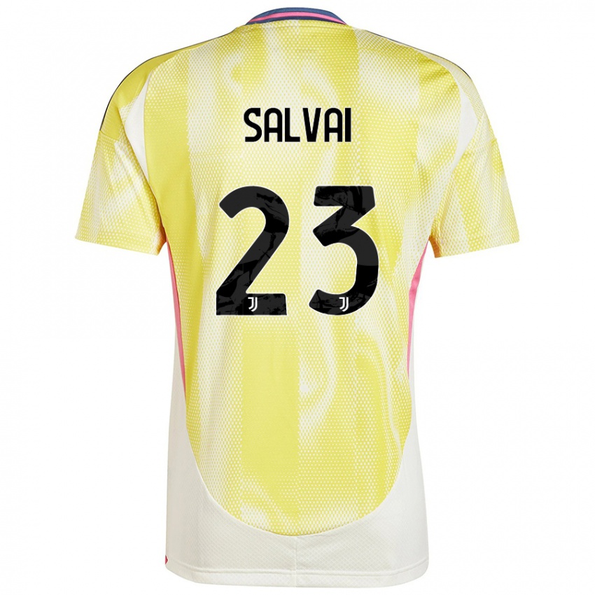 Kinderen Cecilia Salvai #23 Zonnig Geel Uitshirt Uittenue 2024/25 T-Shirt