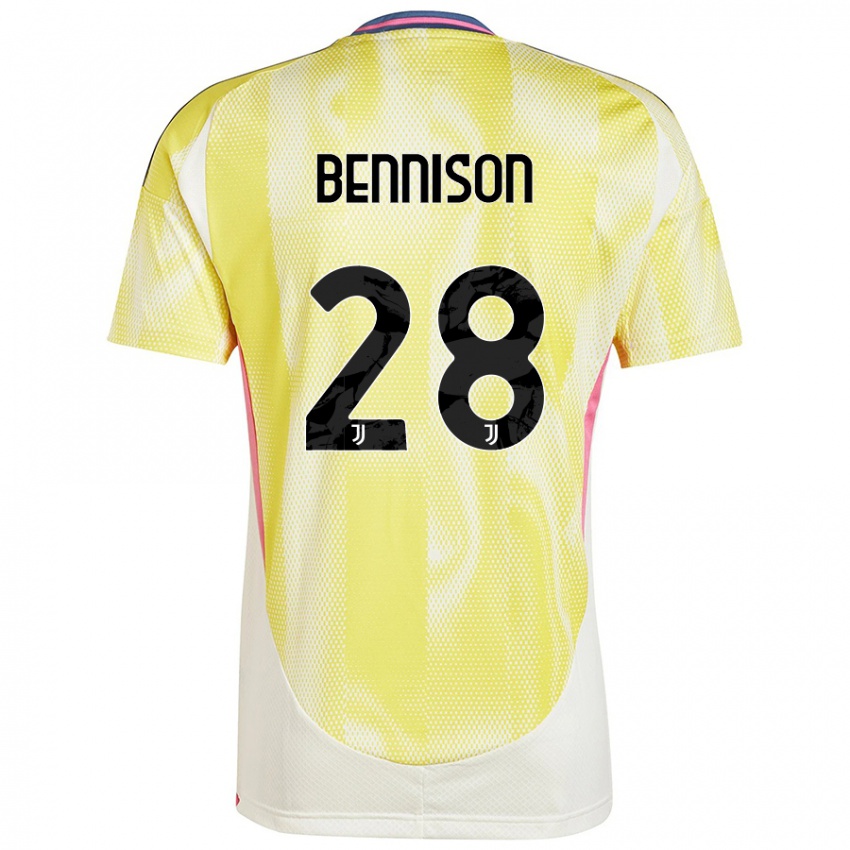 Kinderen Hanna Bennison #28 Zonnig Geel Uitshirt Uittenue 2024/25 T-Shirt