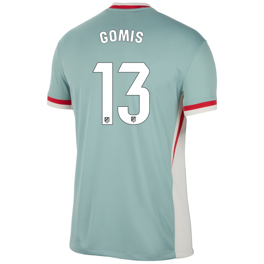 Kinderen Antonio Gomis #13 Lichtbeige Blauw Uitshirt Uittenue 2024/25 T-Shirt