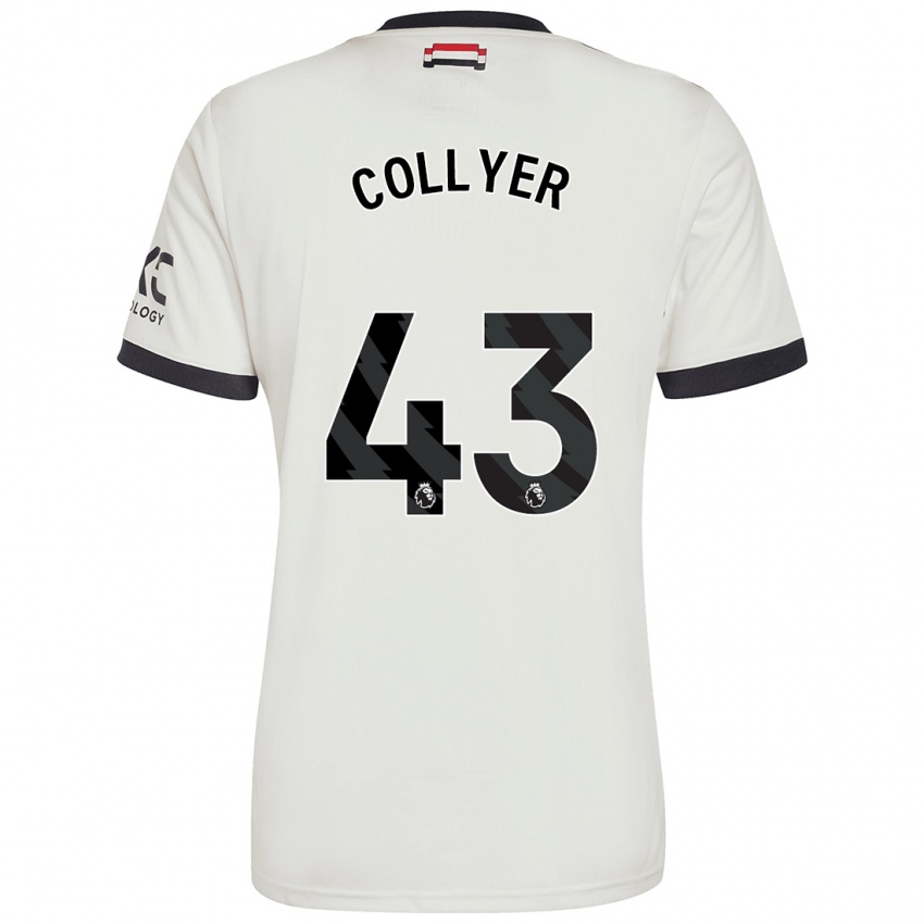 Kinderen Toby Collyer #43 Gebroken Wit Thuisshirt Derde Tenue 2024/25 T-Shirt