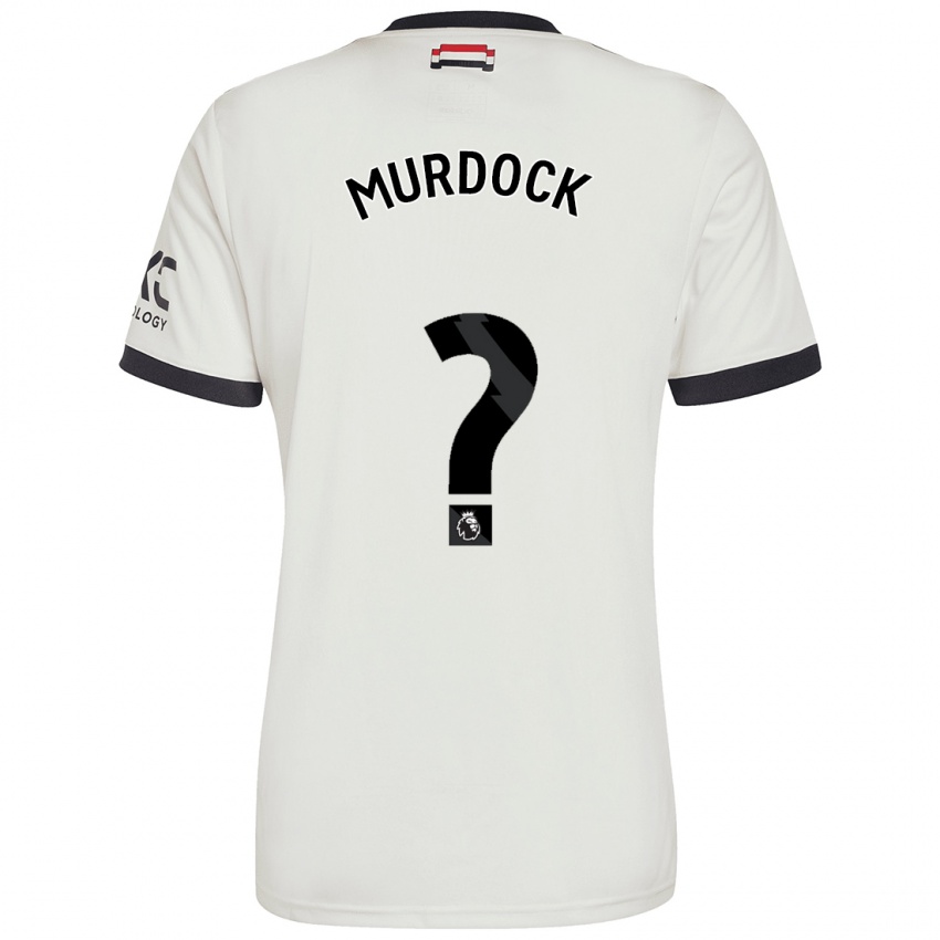 Kinderen Will Murdock #0 Gebroken Wit Thuisshirt Derde Tenue 2024/25 T-Shirt