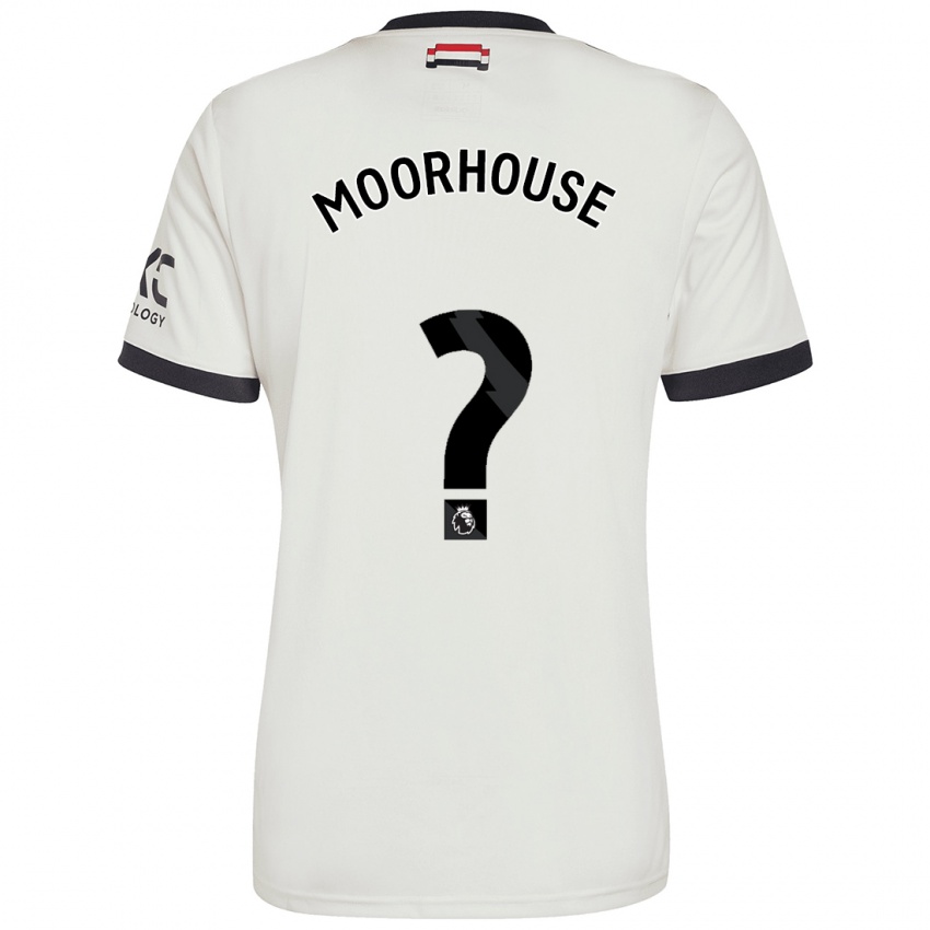 Kinderen Jack Moorhouse #0 Gebroken Wit Thuisshirt Derde Tenue 2024/25 T-Shirt