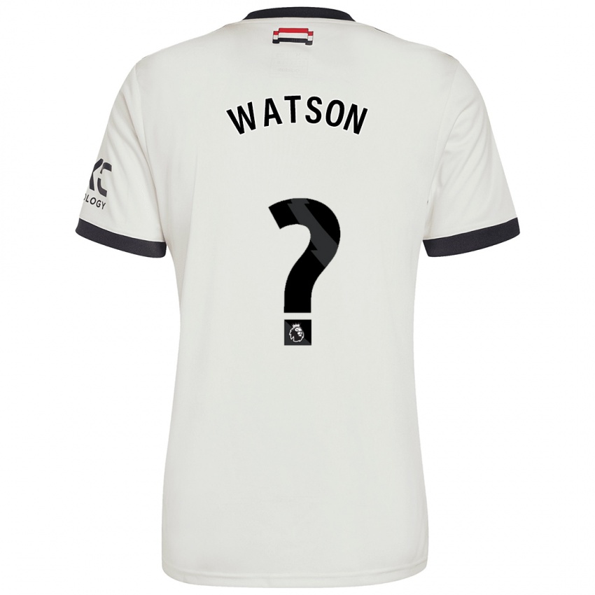 Kinderen Jacob Watson #0 Gebroken Wit Thuisshirt Derde Tenue 2024/25 T-Shirt