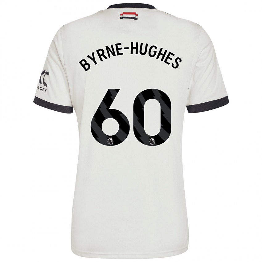 Kinderen Cameron Byrne-Hughes #60 Gebroken Wit Thuisshirt Derde Tenue 2024/25 T-Shirt