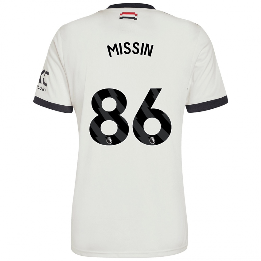 Kinderen Ashton Missin #86 Gebroken Wit Thuisshirt Derde Tenue 2024/25 T-Shirt