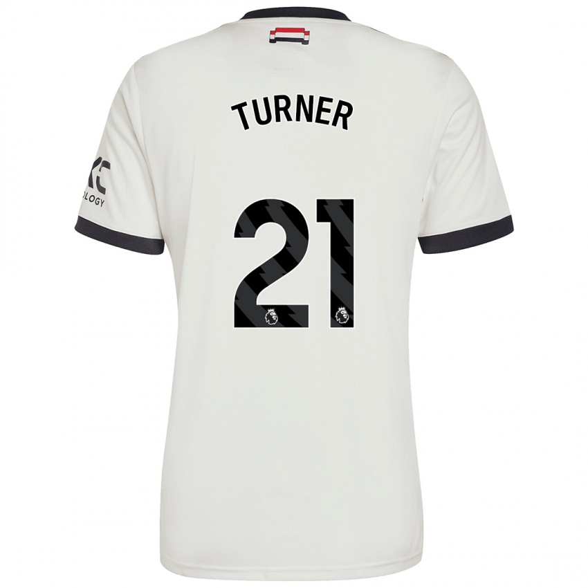 Kinderen Millie Turner #21 Gebroken Wit Thuisshirt Derde Tenue 2024/25 T-Shirt